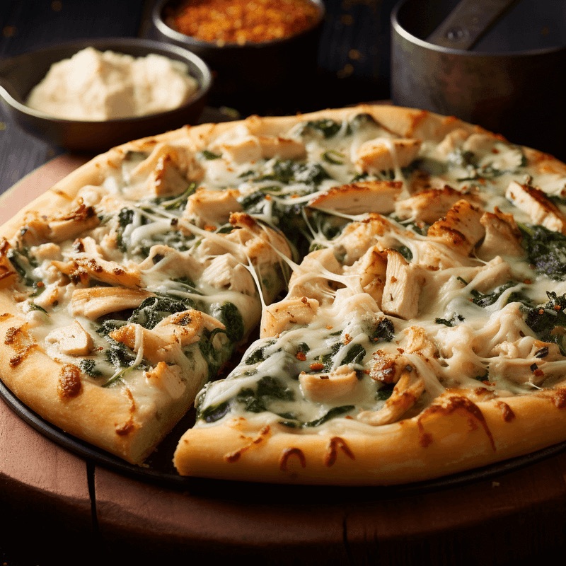 Alfredo Pizza